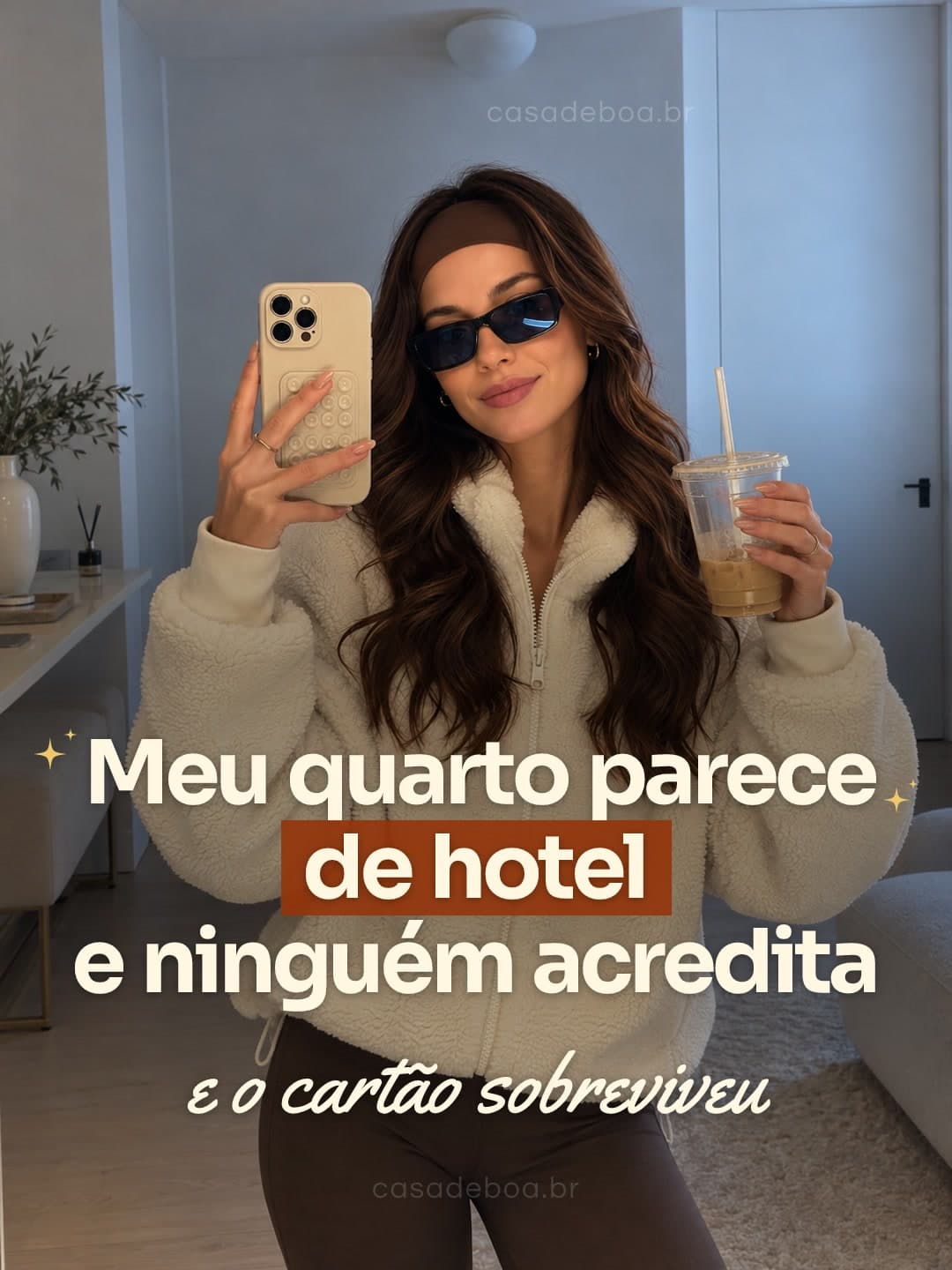 Capa do post: Meu quarto parece de hotel e ninguém acredita